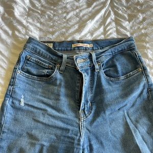 724 High Rise Straight Crop Levi’s